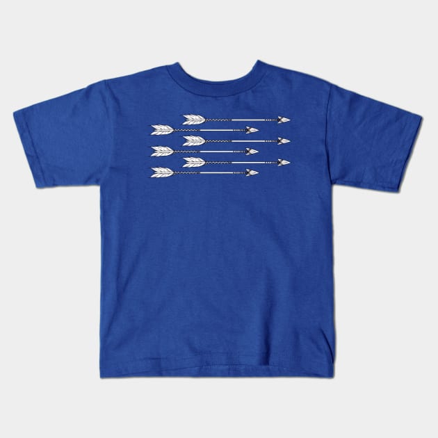 Arrows Kids T-Shirt by bonedesigns